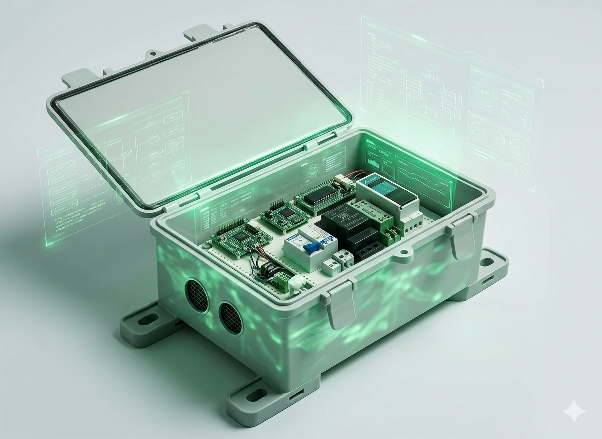 Monitoring enclosure for distributed solar D-MRV